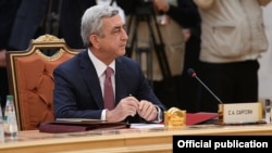 Президент Вірменії Серж Сарґсян