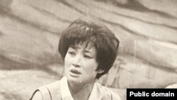 Фарида Шәріпова М.Байджиевтің "Жекпе-жек" спектаклінде Нази ролінде. 1981 жыл.