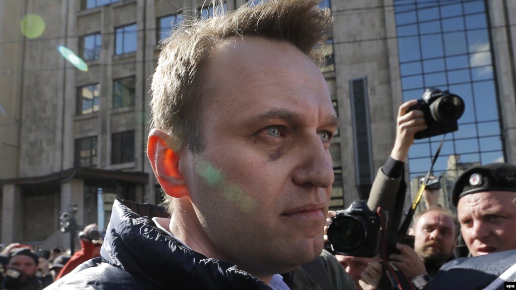 Russian opposition leader Aleksei Navalny