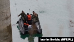 Pripadnici KBS-a u operaciji potrage na jezeru Gazivode, 29. juli 2025.