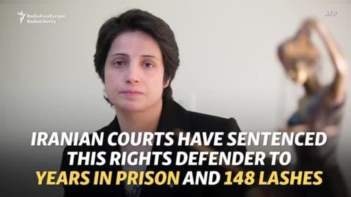 Iranian Rights Lawyer Sotoudeh Faces Long Prison Term, Lashes