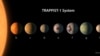 Плянэтная сыстэма зоркі TRAPPIST-1 у сузор'і Вадаліва, выяўленая ў 2016-2017 гг.