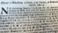 Тытульная паласа адной з газэт Рэчы Паспалітай