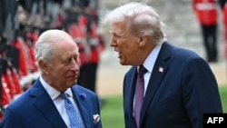 Մեծ Բրիտանիայի թագավոր Չարլզ և ԱՄՆ նախագահ Դոնալդ Թրամփ, արխիվ