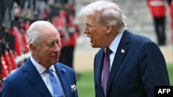 დიდი ბრიტანეთის მეფე ჩარლზ მესამემ 17 სექტემბერს უინძორის სასახლეში უმასპინძლა აშშ-ის პრეზიდენტ დონალდ ტრამპს