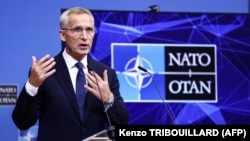 Пресс-конференция генсека НАТО Йенса Столтенберга 30 сентября