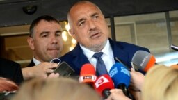 Бойко Борисов дава изявление пред медиите