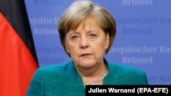 Ангела Меркель, Германия канцлері.
