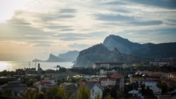 Вид на Судак, архивное фото