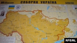 Мапа кордонів України на 22 січня 1919 року