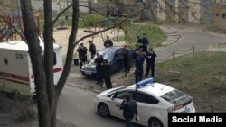 Місце загибелі Олеся Бузини