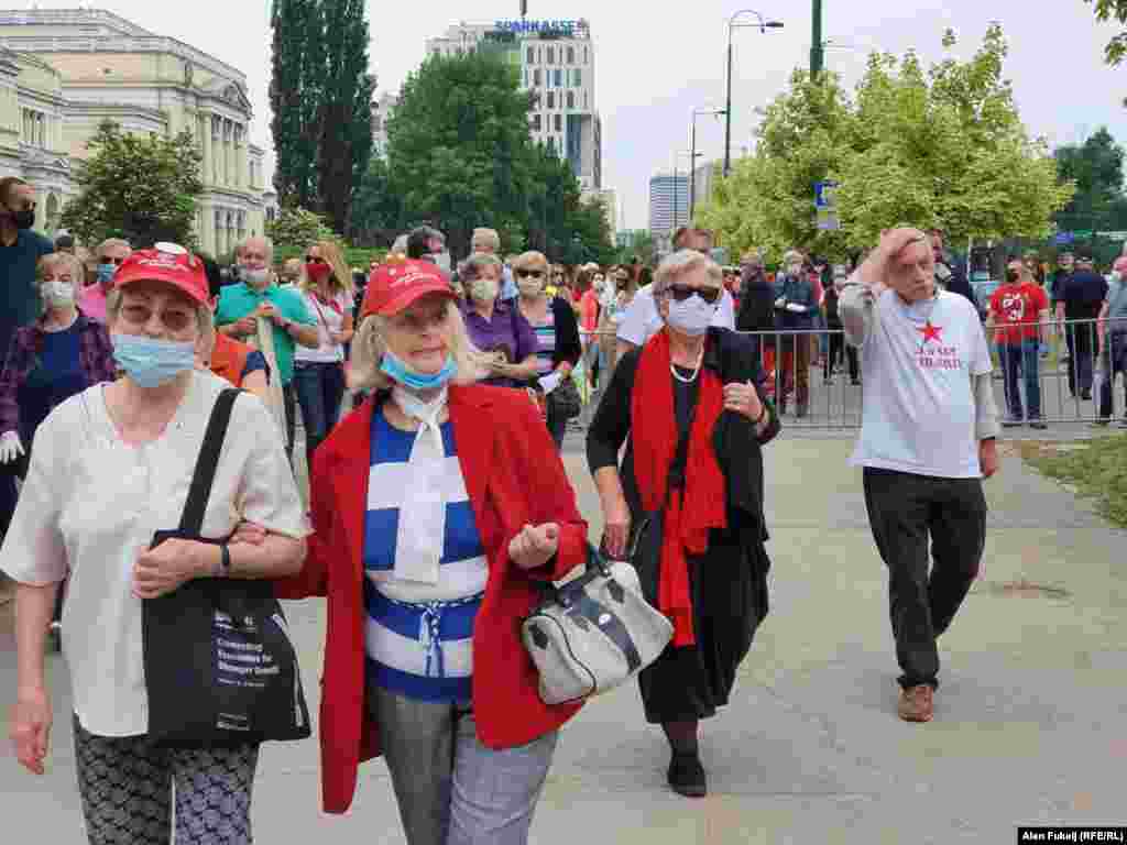 Protestna šetnja antifašista