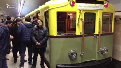Bakı metrosunun 50 il əvvəlki qatarları belə idi