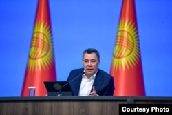 Садыр Жапаров Оштогу жолугушууда