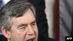 Premierul britanic Gordon Brown