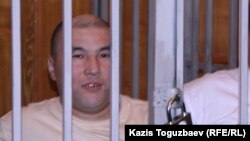 Курмангазы Утегенов во время судебного процесса в Алматинском городском суде по «Шаныракскому делу». Алматы, 11 сентября 2007 года.