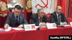 Артем Прокофьев, Хафиз Миргалимов, Александр Комисаров (слева направо)