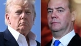 Дональд Трамп і Дмитро Медведєв, колаж