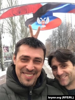 Олександр Франчетті з Деяном Беричем у непідконтрольному владі України Донецьку