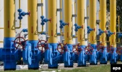 Газокомпресорна станція в селі Боярка під Києвом. Один із каналів постачання російського газу до Європи проходить територією України