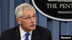 U.S. Secretary of Defense Chuck Hagel (file photo)