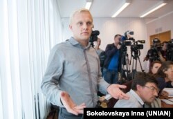 “We have fulfilled the law, no matter how absurd it was,” said Vitaliy Shabunin, one of the leaders of the Anti-Corruption Action Center.