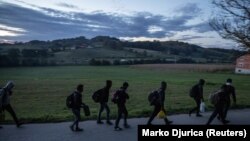 Migranti u blizini granice BiH i Hrvatske