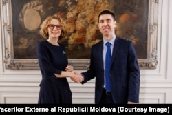 Ministrul de Externe, Mihai Popșoi, la o întrevedere cu secretara general-adjunctă a NATO, Radmila Sekerinska, în marja Conferinței de Securitate de la München.