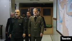 دیدار وزیر دفاع و فرمانده سپاه در ۱۴ اردیبهشت