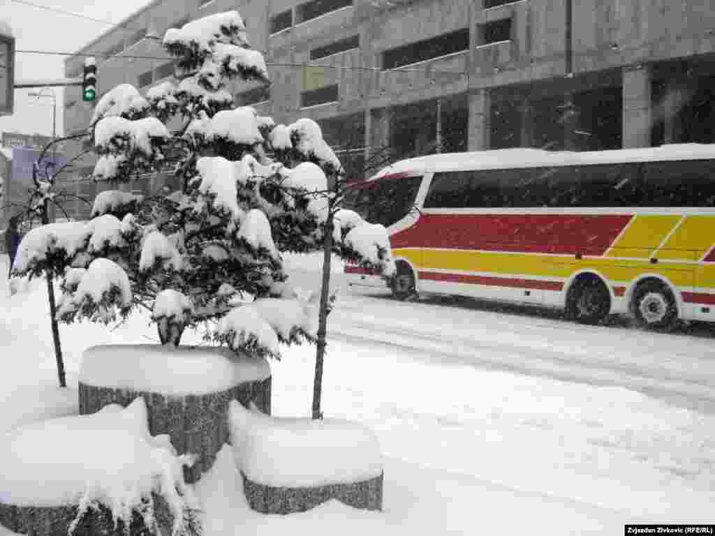 Sarajevo pod snijegom, foto: Zvjezdan Živković