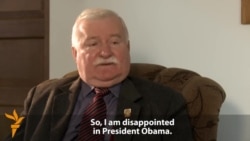 Walesa Criticizes Obama For 'Lack Of Leadership'