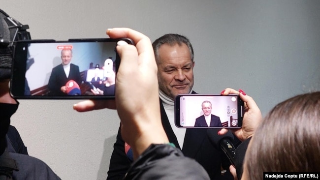 Vladimir Plahotniuc, la o înfățișare în instanță, pe 17 decembrie 2025