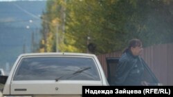 В Вихоревке (Иркутская область России) подвозили «избирателей». Фото: Надежда Зайцева
