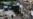 The aftermath of Russian drone and missile attacks in Kyiv on September 28.