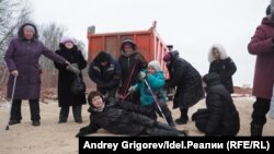 Чатыр лагере активистлары