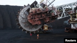 Угольная шахта в Красноярском крае
