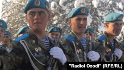Таҷлили иди артиши Тоҷикистон. 23 феврали соли 2012, Душанбе 