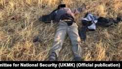 Authorities in Kyrgyzstan say security forces have killed two suspected militants in a gunbattle in the northern Chui region.