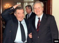 Яўген Прымакоў і Слабадан Мілошавіч, 1999 год