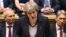 Тереза Мэй выступает в парламенте Великобритании. 14 марта