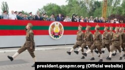 Paradă militară la Tiraspol, 9 mai 2018