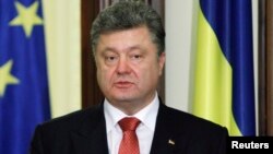 Украина президенті Петр Порошенко. Киев, 16 желтоқсан 2014 жыл. 