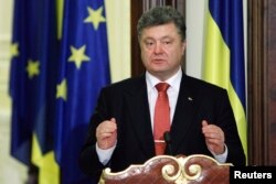 Ukrainian President Petro Poroshenko