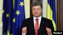 Ukraina prezidenti Petro Poroşenko