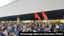 Митинг против фальсификации выборов. Владивосток, 17 сентября 2018 года.