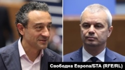 Колаж с Даниел Лорер и Костадин Костадинов