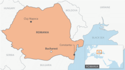 Карта Румунії