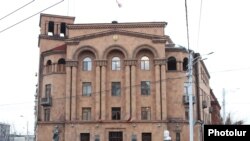 Armenia -- The national police headquarters in Yerevan, February 4, 2020.