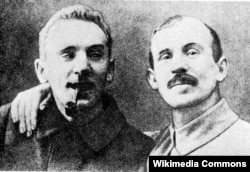 Уладыслаў Галубок і Францішак Аляхновіч. 1918 год