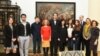 Czech Ministry of Foreign Affairs Political Director Petr Drulak meets with 2015-2016 Vaclav Havel and Jiri Dienstbier journalism fellows (Photo: @MZV)